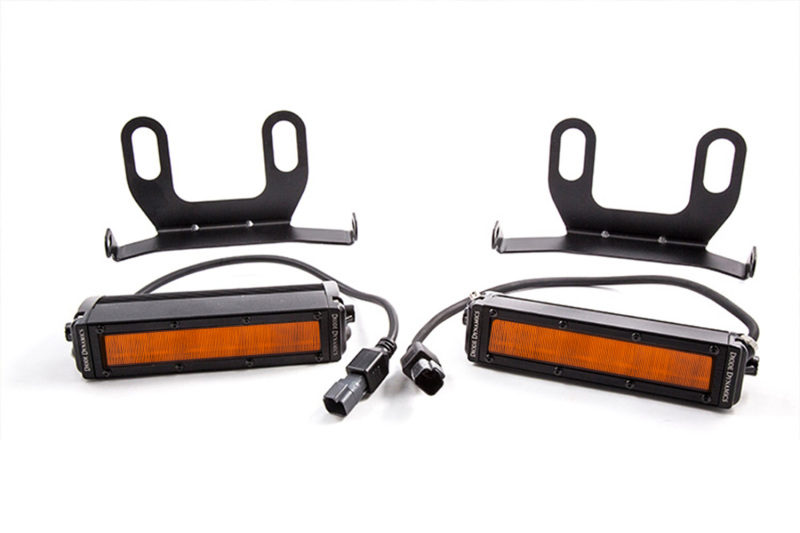 Ram 1500 LED Light Bars - Diode Dynamics - Stage Series 6 In Kit - Wide - Amber - `13-`18 Ram 1500 LED Light Bars - Diode Dynamics - Stage Series 6 In Kit - Wide - Amber - `13-`18